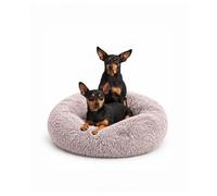 YAGU Cama Redonda Antiestrés Perro Donut T-3 85x85x17cm 6 a 16 Kg-Beige | Cama para perros y gatos de 6 a 16 Kg. Ultrasuave, acolchada y antiestrés para un descanso cómodo y reparador