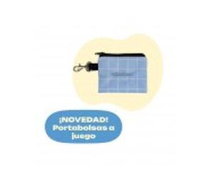 Yagu dispensador bolsas higiénicas perro quadre azul