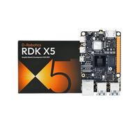 Yahboom 8GB RDK X5 Development Board 10 Tops High Computing Power, Compatible with Raspberry Pi Development Board, Suitable for Phython Programmers, AI Vision Project Developers (8GB, Separate Board)