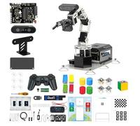 Yahboom DOFBOT Pro 6 Axis 3D Depth Recognition Robotic Arm, with Jetson Nano Master Control, App Control, Adaptive Interactive Gripper, Movelt Kinematic Control (Ultimate Without Nano Sub)