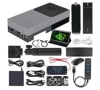 Yahboom Jetson AGX Thor Developer Board 128GB 2070 TFLOPS AI Large Model Voice Module, USB 3.0 HUB, 15.6in Display, USB Camera(Ultimate Ver 1TB SSD)