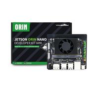 Yahboom Jetson Orin Nano 8GB RAM Development Kit 40 Tops 256G SSD Ubuntu 20.04 System Artificial Intelligence Robot Kit Provide ROS2 Data (Orin Nano 8GB Basic Kit)