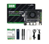 Yahboom Jetson Orin Nano Super 4GB Development Kit 34Tops,256G SSD Ubuntu 22.04 System Artificial Intelligence Robot Kit (Orin Nano 4GB Dev Kit)