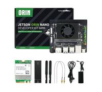 Yahboom Jetson Orin Nano Super 8GB Development Kit 67Tops, SSD Burning Enclosure,Ubuntu 22.04 System Artificial Intelligence Robot Kit (Orin Nano 8GB sin SSD K-it)