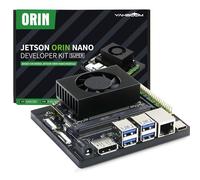 Yahboom Jetson Orin Nano Super 8GB RAM Development Kit 67 Tops,256G SSD Ubuntu 22.04 System Artificial Intelligence Robot Kit Provide ROS2 Data (Orin Nano 8GB Basic Kit)