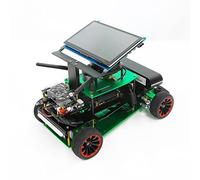 Yahboom Jetson Orin Nano Super Raspberry Pi AI Smart Robotic Car Kit ROS2 Adults Speech Recognition Conversation, Autopilot, AI Recognition (R2 Superior Ver with Orin NX Super 8GB)