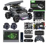 Yahboom Jetson Orin NX Super 16GB 157TOPS for ROS2 Robotics, Dual LiDAR, Support ROS2, Python Programming, Ros Development, Mechanical Engineer（Ultimate-with-Orin-NX-8GB）