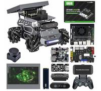 Yahboom Jetson Orin NX Super 8GB for ROS2 Robotics, Support Multimodal AI Models ROS2 Python Programming Education, Ros Development, Mechanical Engineer（Superior-with-Orin-NX-8GB）