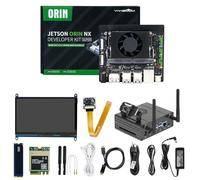 Yahboom Jetson Orin NX Super RAM Development Kit WiFi 256GB SSD Ubuntu 22.04 System AI Smart Robot K-it Heat Dissipation (Orin NX 8GB Superior Kit)