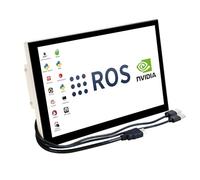 Yahboom Monitor Raspberry Pi de 10,1 Pulgadas con Panel IPS 1920 x 1080 Touch Monitor 178° Full Viewing View Mobile Monitor for Ros Small Monitor Laptop/PC/RPi 5/4/3 Jetson Orin Horizon
