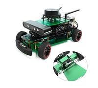 Yahboom Orin NX 8GB AI Voice Interactive Robot Car, AI Large Language Model, ROS2, Robot Programming Learning, Equipped with 4 Ros Radars, Depth Camera,Touchscreen (R2 ULT Version with Orin NX 8GB)