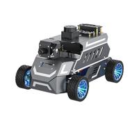 Yahboom Raspberry Pi 5 8GB for AI Robot Car,Supports RVIZ Simulation ROS2,TOF Lidar,Slam Mapping Navigation, Tracking and Obstacle Avoidance(A1-Sta-with-Pi5-8GB)