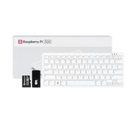 Yahboom RaspberryPi 500,Keyboard Kit Desktop Computer (US).Quad-Core Arm Processor,Dual 4K Output,WiFi/BLE Support with Official RPi 32GB Micro SD Card