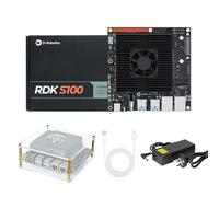 Yahboom RDK S100 80TOPS AI Computing Power,with 64GB Emmc, Acrylic Case, Type-C Cable,for Mechanical Engineers Developing Electronic Project(RDK S100 Developer Kit)