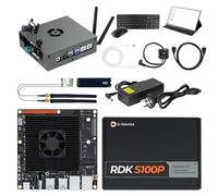 Yahboom RDK S100P/S100P AI Embedded Development Board, with FHD Display/Keyboard/Mouse/256G SSD/USB Camera All-In-One AI Development Platform(RDK S100P Ultimate Kit)