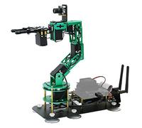 Yahboom Robotic Arm Raspberry Pi5 Robot Kit AI Hand Building with Camera 6-DOF Programmable AI Electronic DIY Robot for Adults Ros Open CV Source (Without Pi5)