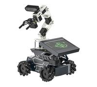 Yahboom ROS2 AI Voice-Controlled Robot Car, Equipped with Depth Camera and Robotic Arm Capable of 3D Grasping Objects,Includes Touch Screen, Robotics Programming Project(with DP Ver Orin NX 16GB)
