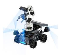 Yahboom ROS2 Robot Car Kit, Speed Remote-Controlled Ai, Ai Robotic Arm, Real Ai Robots Cars Adult Only,Suitable for University Robot Programming Projects(with DP Ver Pi5-16GB)
