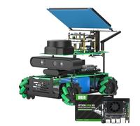 Yahboom ROS2 Robot for Jetson Orin NX Lidar Mapping Navigation Depth Image 3D Analysis Mecanum Wheel Python Programming Learn Explore Robotic Kit (Orin NX Ultimate Ver-with Orin NX(8GB))