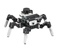Yahboom ROS2 Robotics Programming Develop Six-Legged Robots Raspberry Pi AI Large Model Voice Module, LiDAR, Servos,Supports Slam Mapping Navigation (MUTO-RS 4ROS Ver with Pi5-16GB)