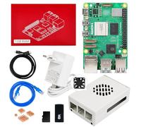 Yahboom RPi 5 1GB Starter Kit with 64GB SD Card, RPi 5 Aluminum Case Passive Cooling, 27W 5.1V 5A USB C Power Supply, HDMI Cable (1GB-Metal Case Kit)