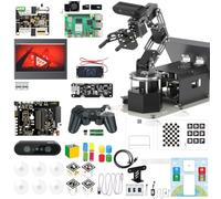 Yahboom RPi 5-8GB Controller,6-DOF Robotic Arm,350mm Arm Span,ROS2 Robot