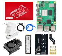 Yahboom RPi5 Developer Kit 1GB + PD Power Adapter+Pi 5 Case Active Cooling