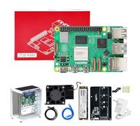 Yahboom RPi5 Developer Kit 2GB Mini Chassis+Pi 5 Case Active Cooling