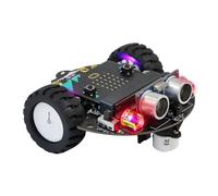 Yahboom Stem Education Toy Car Kit BBC V2 Start Robotic for Kids DIY Programmable with Tutorial Super Cost-Effective (Robot with BBC V2)