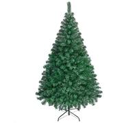 Yaheetech 528 Puntas Árbol de Navidad Artificial de 182 cm con Soporte de Metal Montaje Rápido y Plegable Robusto Abeto Decoración de Navidad Familiares para Interior Exterior Verde