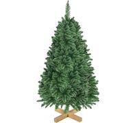 Yaheetech Árbol de Navidad Artificial de 122 cm con 251 Puntas Verde