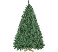 Yaheetech Árbol de Navidad Artificial de 213,5 cm con 1347 Puntas Verde