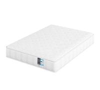 Yaheetech Colchón Núcleo de Muelles Ensacados Matrimonial 140x200cm Blanco | Colchón de Espuma Soporte de 7 Zonas Multicapa Tejido Transpirable Firmeza Media H3 Altura 23 cm Colchón de Invitados