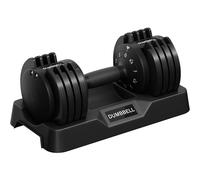 Yaheetech Mancuerna Ajustable 5 en 1, Dumbbells Pesas Regulables 2-12kg