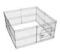 Yaheetech Parque para Perros Plegable 61 * 61cm 8 Piezas Vallas para Perros