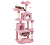 Yaheetech Rascador para Gatos de 158 cm Arbol para Gatos Adultos Rosa