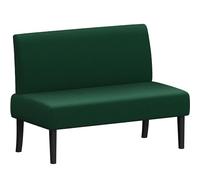 Yaheetech Sofá Relax de 2 Plazas Tapizado en Poliéster para Sala de Estar MAX Capacidad de 136KG Verde