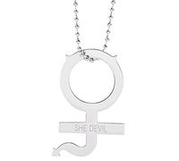 YAHOYA Collar de Acero Inoxidable Heavy Duty Gothic Streetwear Collar de Cadena Choker Collar de Metal Alto Pulido