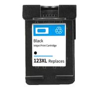 YAJBHnzpt Cartucho de Tinta 123xl 123 Compatible con Impresora de inyección de Tinta Deskjet 1110 2130 2132 2133 2134 3630 3632(BK)