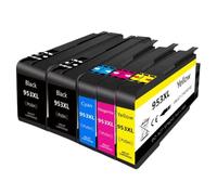 YAJBHnzpt Cartucho de Tinta 953XL 953 Compatible con Officejet Pro 7720 7730 7740 8710 8715 8718 8720(5pcs)