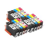 YAJBHnzpt Cartucho de Tinta Compatible con Deskjet 3522 3070a 3520 Photosmart 5522 5520 5510 6510 6520 7510 7520 364 364 XL 364xl(3Set-5colors)