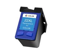 YAJBHnzpt Cartucho de Tinta Compatible con Impresora 21XL 22XL 21 22 XL Deskjet F2180 F2280 F4180 F2200 F380 380 (Tri-Color)