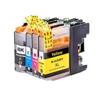 YAJBHnzpt Cartucho de Tinta LC227 LC225 LC227XL LC225XL Compatible con DCP J4120DW J4420DW J4620DW J4625DW J5620DW J5625DW(LC227XL-1Set)