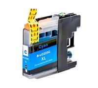 YAJBHnzpt Cartucho de Tinta LC227 LC225 LC227XL LC225XL Compatible con DCP J4120DW J4420DW J4620DW J4625DW J5620DW J5625DW(LC225XL-C)