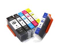 YAJBHnzpt Cartucho De Tinta PGI-580XXL CLI-581XXL PGI 580 XXL 581 XXL PGBK BK C M Y Compatible con Impresoras(6pcs)