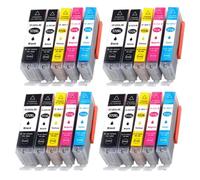 YAJBHnzpt Compatible con Suministros de Impresora 570 571 PGI-570 CLI-571 Reemplazo para el número de Pieza MG5750 MG5751 MG5752 MG6850 TS6050 TS5050 TS5051(20 Pcs)