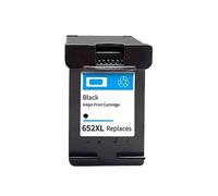 YAJBHnzpt Reemplazo de Cartucho de Tinta 652XL para 652 XL Compatible con los Modelos de Impresora Deskjet 1115 1118 2135 2136 2138 3635 3636 3835 4535(Black)