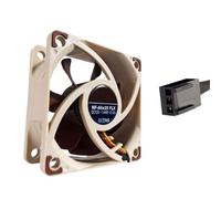 YAJBHnzpt Ventilador de 60x60x25mm Compatible con Noctua NF-A6X25 12V/5V 3 Pines/4 Pines PWM Control de Temperatura Inteligente SSO rodamiento magnéticamente Estable(NF-A6X25 PWM)