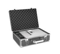 YAJECT Funda de viaje para Starlink Mini aluminio, funda protectora portátil, bolsa organizadora de equipaje de mano de 16.5 pulgadas, molde de forro profesional para acampar al aire libre y viajes en