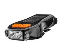 Yajimsa Clip para Sombreros | Luz Sombrero Recargable - Linterna Pluma pequeña USB Resistente al Agua con Sensor Inteligente con Diadema y Cola giratoria para Acampar